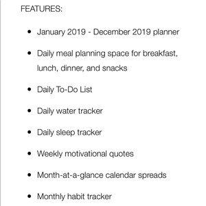 2019 Fitness Planner Blogilates Calendar Nwt 2019 Fitness Planner Blogilates Calendar Nwt